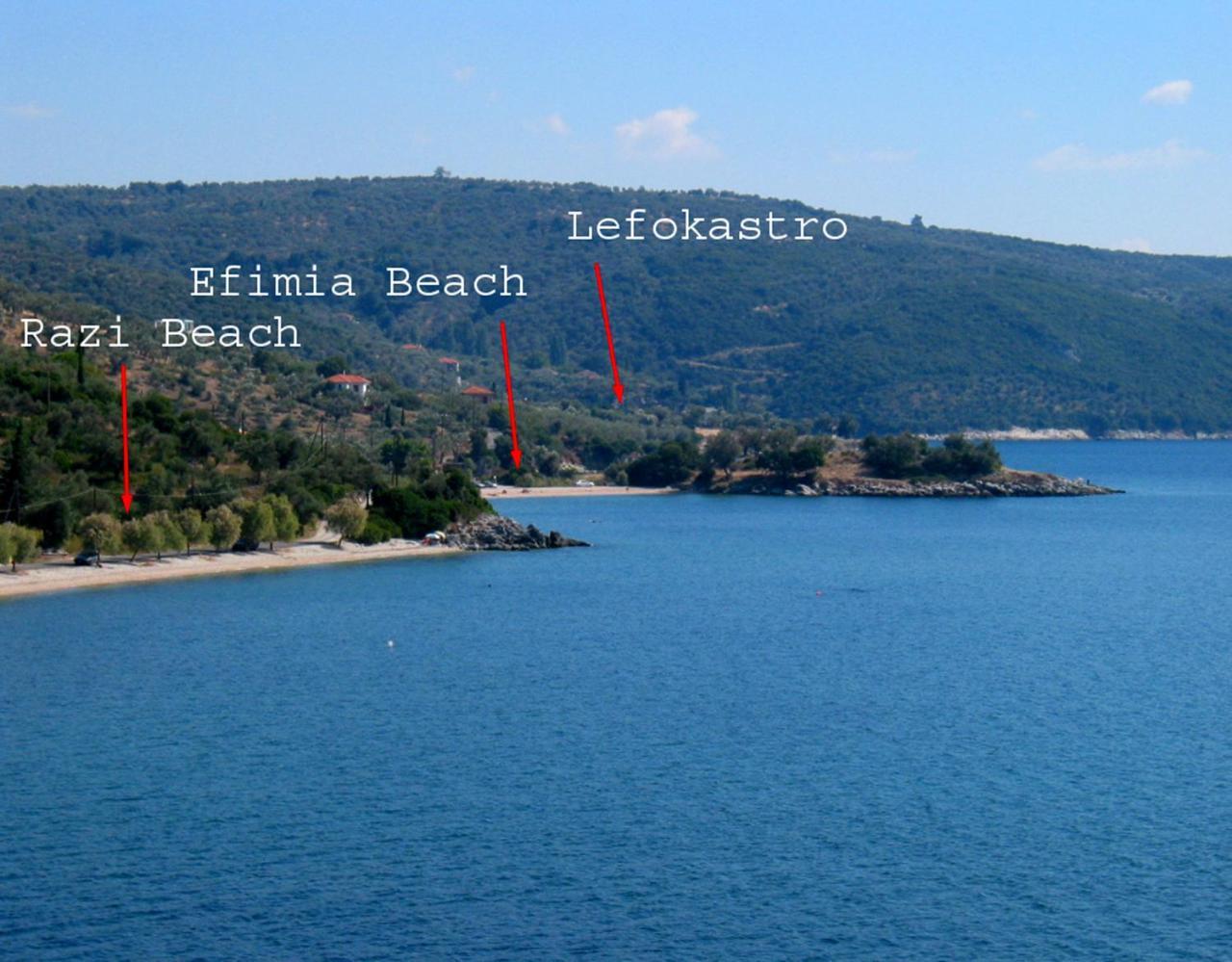 Razi Beach Lefokastro Exterior photo
